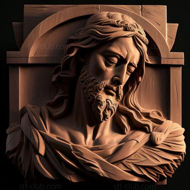 3D model st jesus (STL)